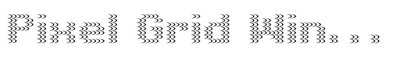 Pixel Grid Wind Thin M